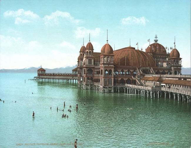 Saltair pavilon, Salt Lake City, USA