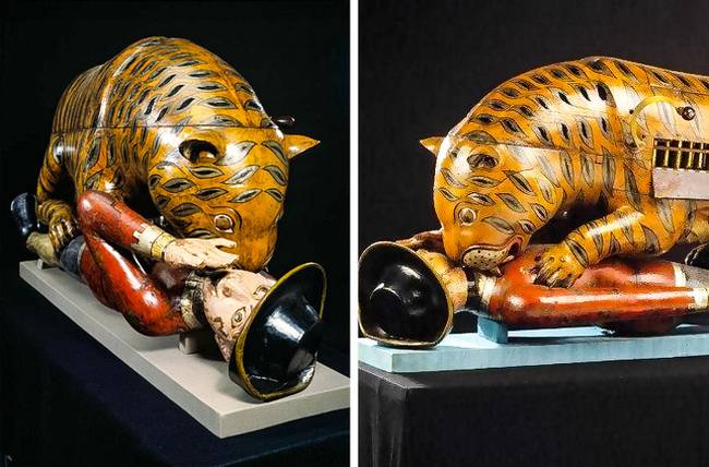 Tipu tigris - XVIII. század