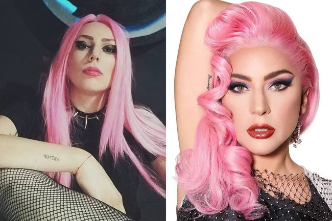Lady Gaga tökéletes másolata.