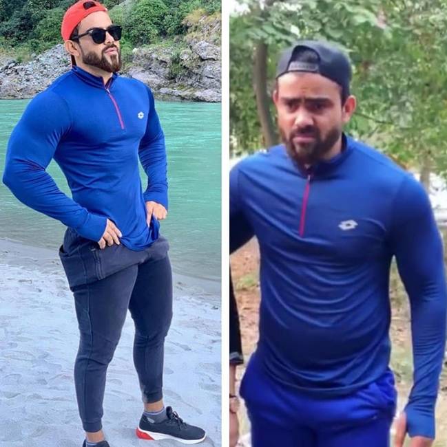 Népszerű indiai fitnesz-guru.