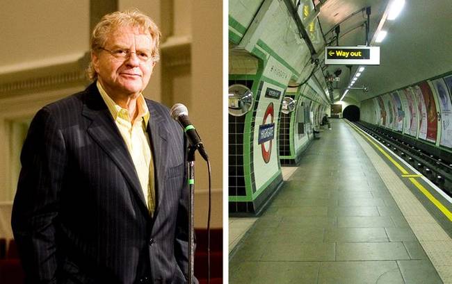Jerry Springer tévés személyiség a metrón született.