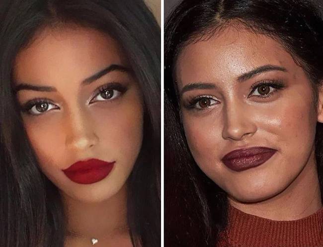 Végezetül pedig: mielőtt bárkiről is ítélkeznél egy Instagramos fotó alapján, nézd meg őt élőben.