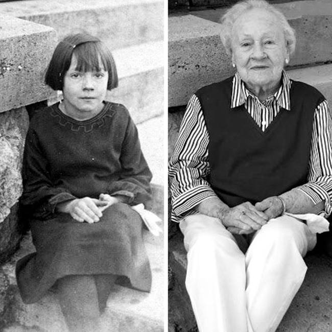 „A nagymamám ugyanazon a helyen 1920-ban és 2010-ben."