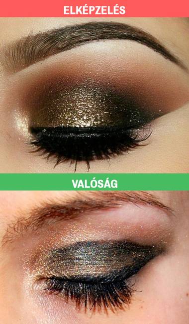 Mielőtt megpróbálunk leutánozni egy Instagram-on látott 'valamit', tegyük fel magunknak a kérdést: vajon magának csinálta a modell vagy egy profi sminkes csapat segített neki?!
