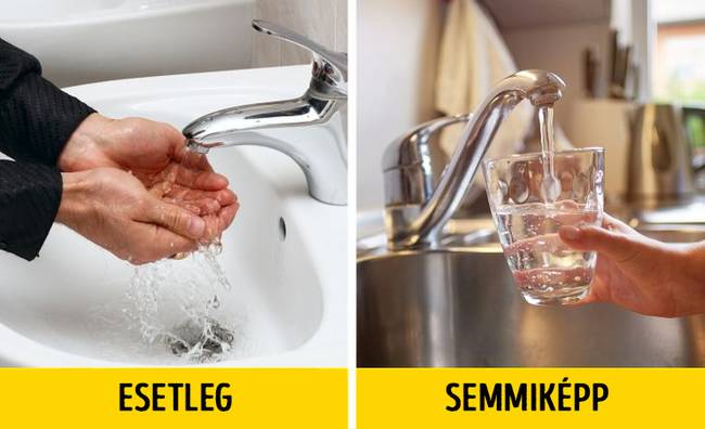 Itt nem lehet csapvizet inni, és szűrt vizet találni sem egyszerű.