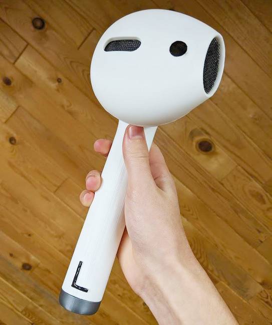 „Készítettem egy AirPod formájú Bluetooth hangszórót."