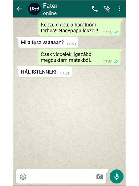 Valamivel meg kellett puhítani a fatert.