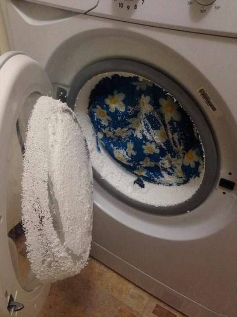 A stresszoldó párna kimosása több stresszt okozott, mint amennyit megspórolt gazdájának a használata során.