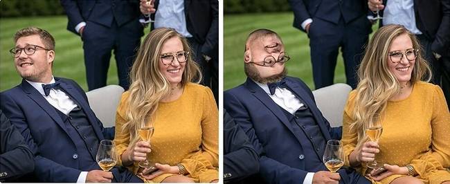 „Át tudod szerkeszteni ezt a képet, hogy úgy tűnjön, mintha a srác engem stírölne?!”