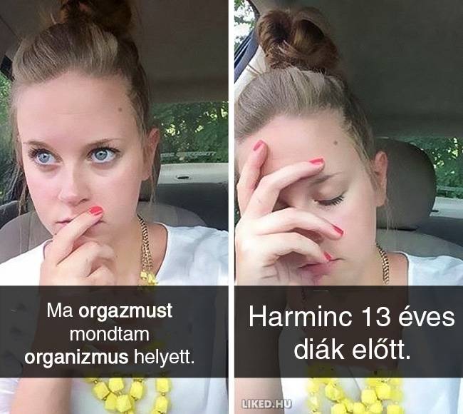 Egy biológia tanár rémálma.
