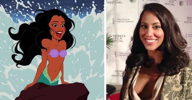 Ennek a lánynak a férje elkészítette őt, mint Disney mesehős, Valentin-nap alkalmából.