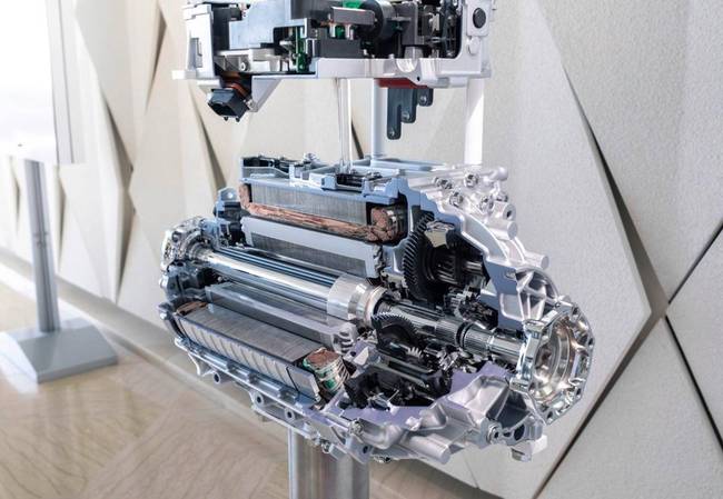 Audi e-Tron motor.