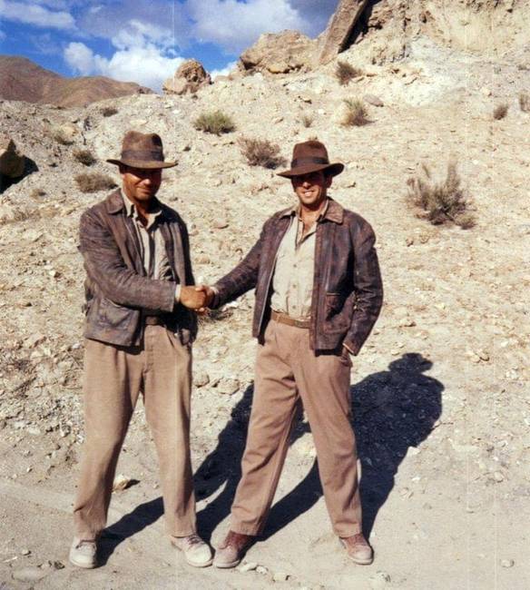 Indiana Jones és a dublőre.