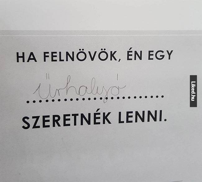 Szokatlan életcél… ez azért nem biztos, hogy sikerülni fog...🤔
