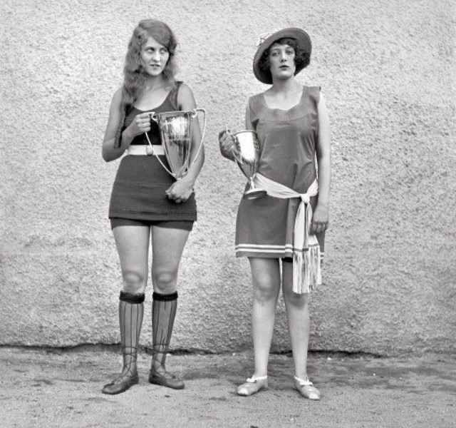 Egy szépségverseny győztesei, 1922-ből.
