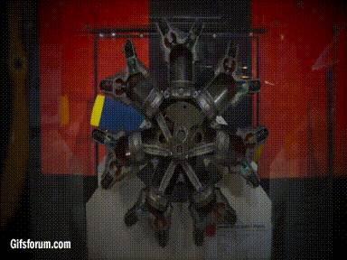 A csillagmotor működése.