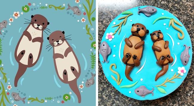 „Egy lenyűgöző torta édesanyámtól."