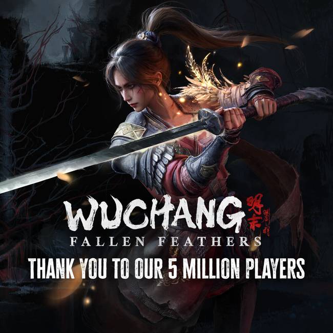 Ötmillió játékos próbálta ki a Wuchang: Fallen Feathers című akciójátékot