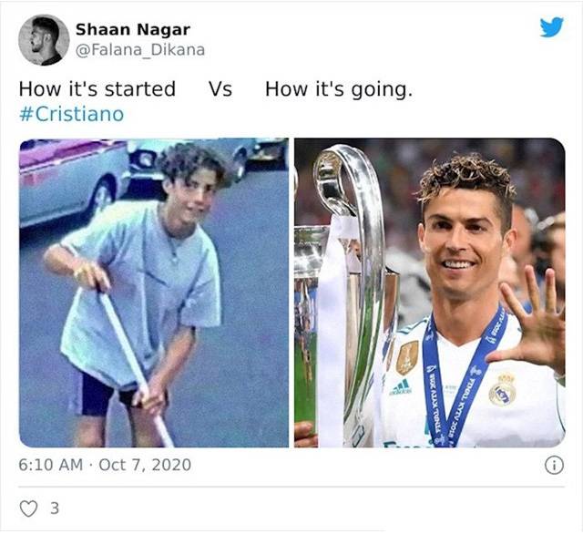 Cristiano Ronaldo, labdarúgó