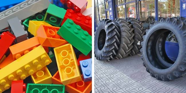 A világ legnagyobb gumiabroncs-gyártója a LEGO, ami több, mint 300 millió gumiabroncsot gyárt évről-évre. Igaz ami igaz, ezek a gumiabroncsok általában pirinyók, és a LEGO játékokhoz mellékelik őket.