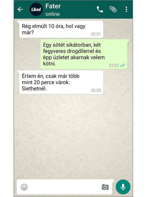 Nem szívbajos a fater... :D