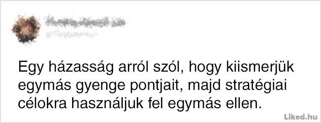 18 Twitter-bejegyzés, amiben minden benne van, amit a házasságról tudni kell