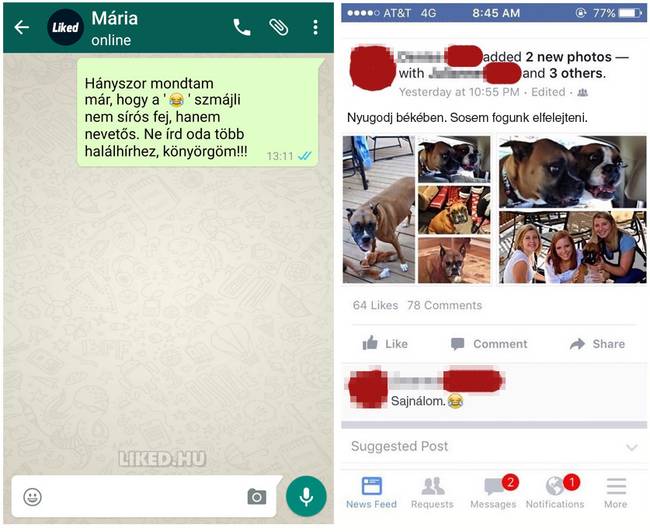 Kellemetlen félreértés.