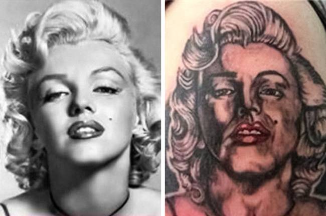 „A mesternek sikerült lerajzolnia Marilyn-t öreg korában."