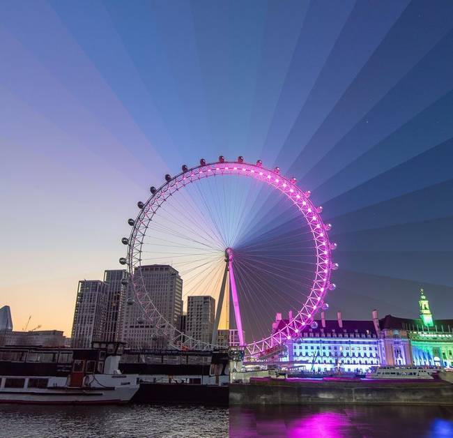 „Az én London Eye-verzióm 40 képbők készült, 3 óra alatt.''