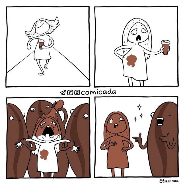 Leöntött ruha: ahogy a külvilág vs. a viselője látja.