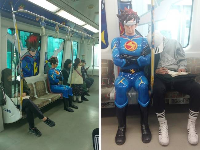 Tematikus metrókocsik.