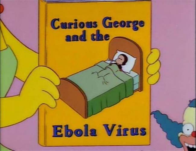 Az ebola vírus.