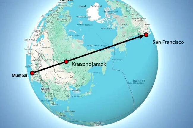 Hogyan történhetett, hogy egy Indiából Amerikába repülő gépnek kényszerleszállást kellett végrehajtania az orosz Krasznojarszkban?