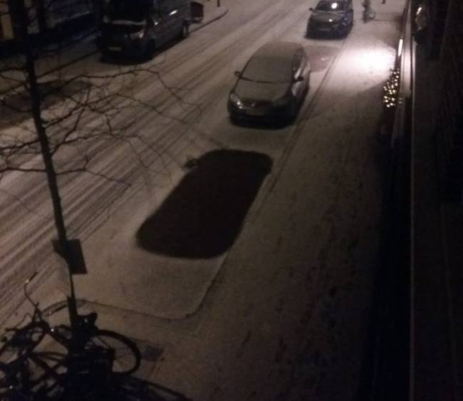 „Hatalmas havazás volt, ez az autó pedig látszólag nyom nélkül eltűnt."