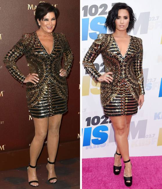 Kris Jenner és Demi Lovato