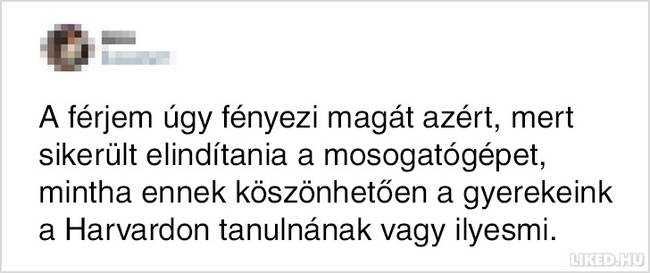 Csak a férjek képesek túlértékelni még egy egészen aprócska győzelmet is.