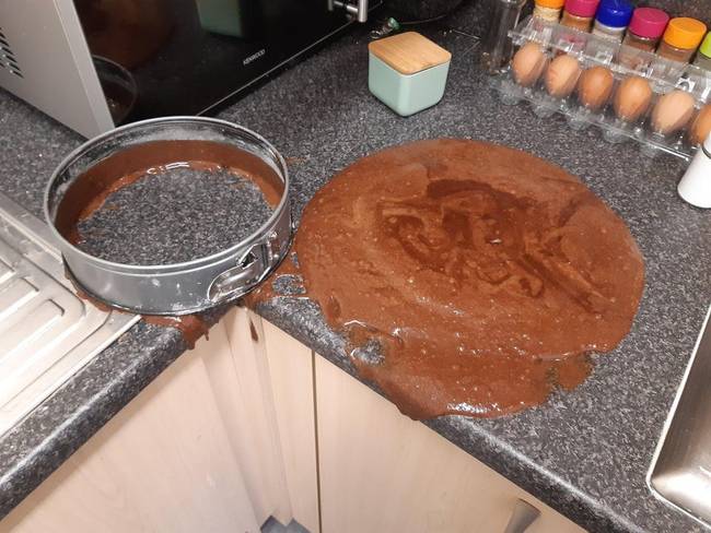 „A torta, amivel több mint egy órát szenvedtem."