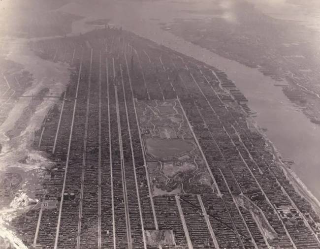 Ez a fotó 1930-ban készült New Yorkról.