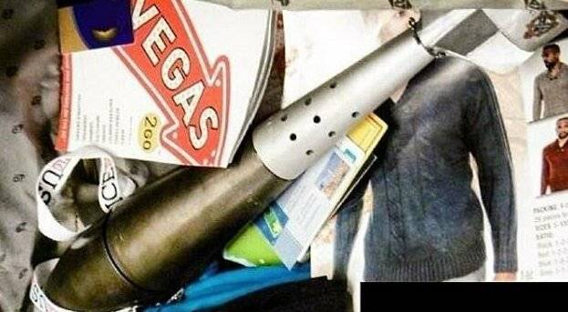 Egy újabb hatástalanított robbanótöltet - ezt a Sacramento Nemzetközi Repülőtéren próbálta meg gépre vinni magával egy utas.