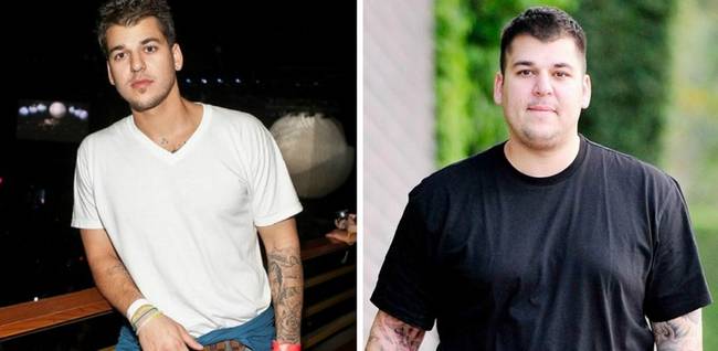 Akárcsak Rob Kardashian.