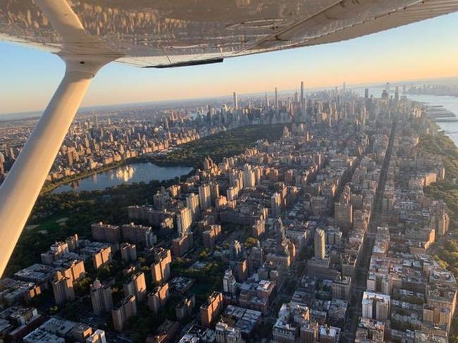 Így néz ki a New York-i Central Park madártávlatból.