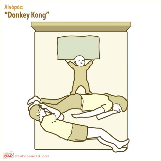Hogyan aludjunk egy kisbabával: erről a 15 pózról minden szülő magára ismer