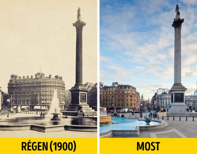 Trafalgar tér, London