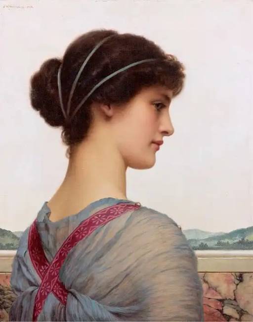 „Az ősi nő”, John William Godward.