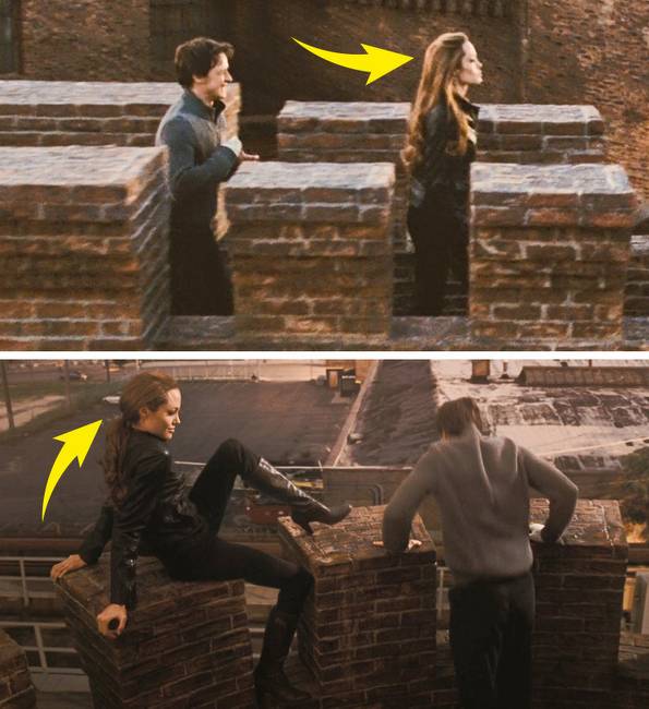 Wanted: Fox haja hirtelen az egyik pillanatról a másikra lófarokba kötődik.