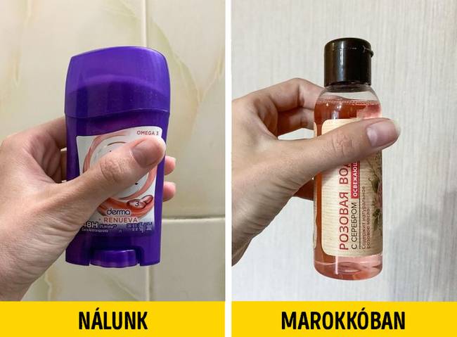 Hasonló a helyzet a dezodorokkal.