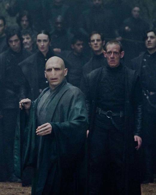 Minden alkalommal, amikor egy Horcrux megsemmisül, Voldemort palástja elhalványul, mintha lassan szétfoszlana.