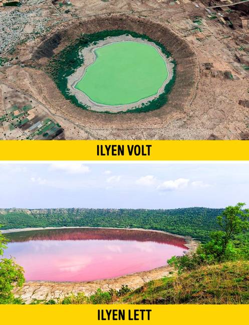 Lonar-tó, India