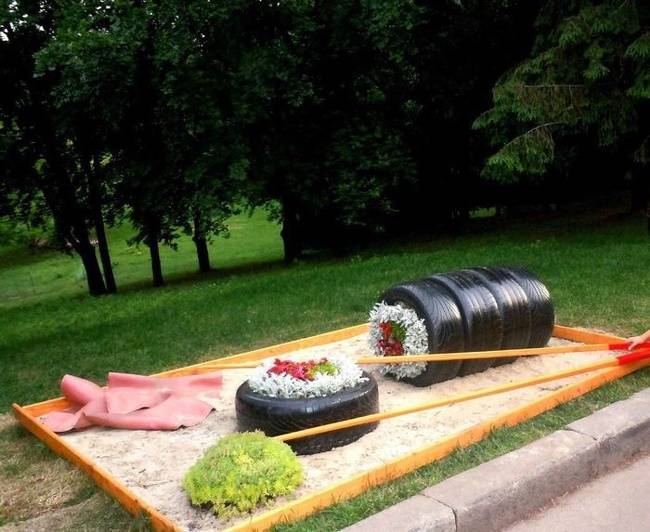 Ebben a parkban a játszótér úgy néz ki, mint egy hatalmas sushi-tál.