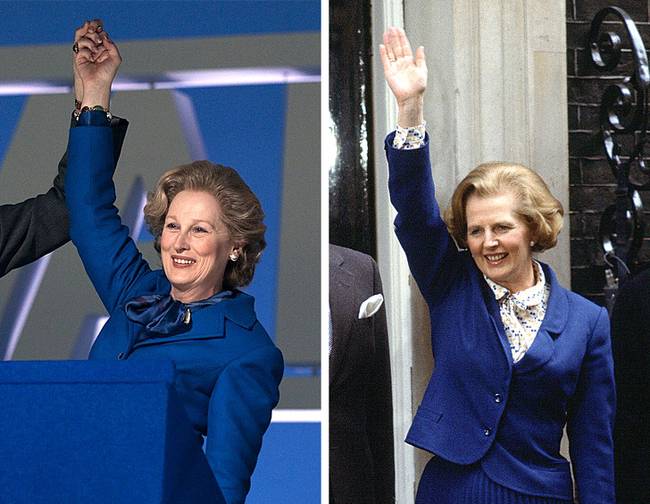 Meryl Streep, mint Margaret Thatcher. (A Vaslady)